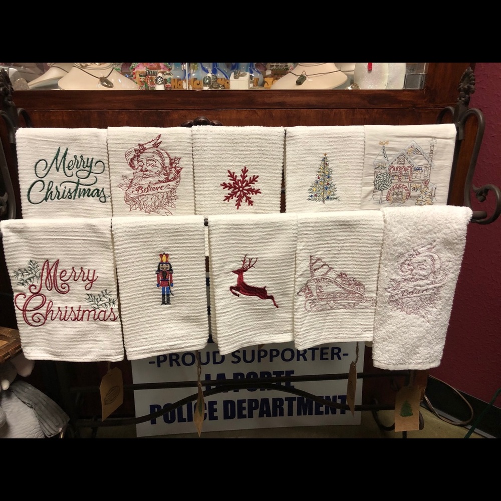 Christmas Hand Towels